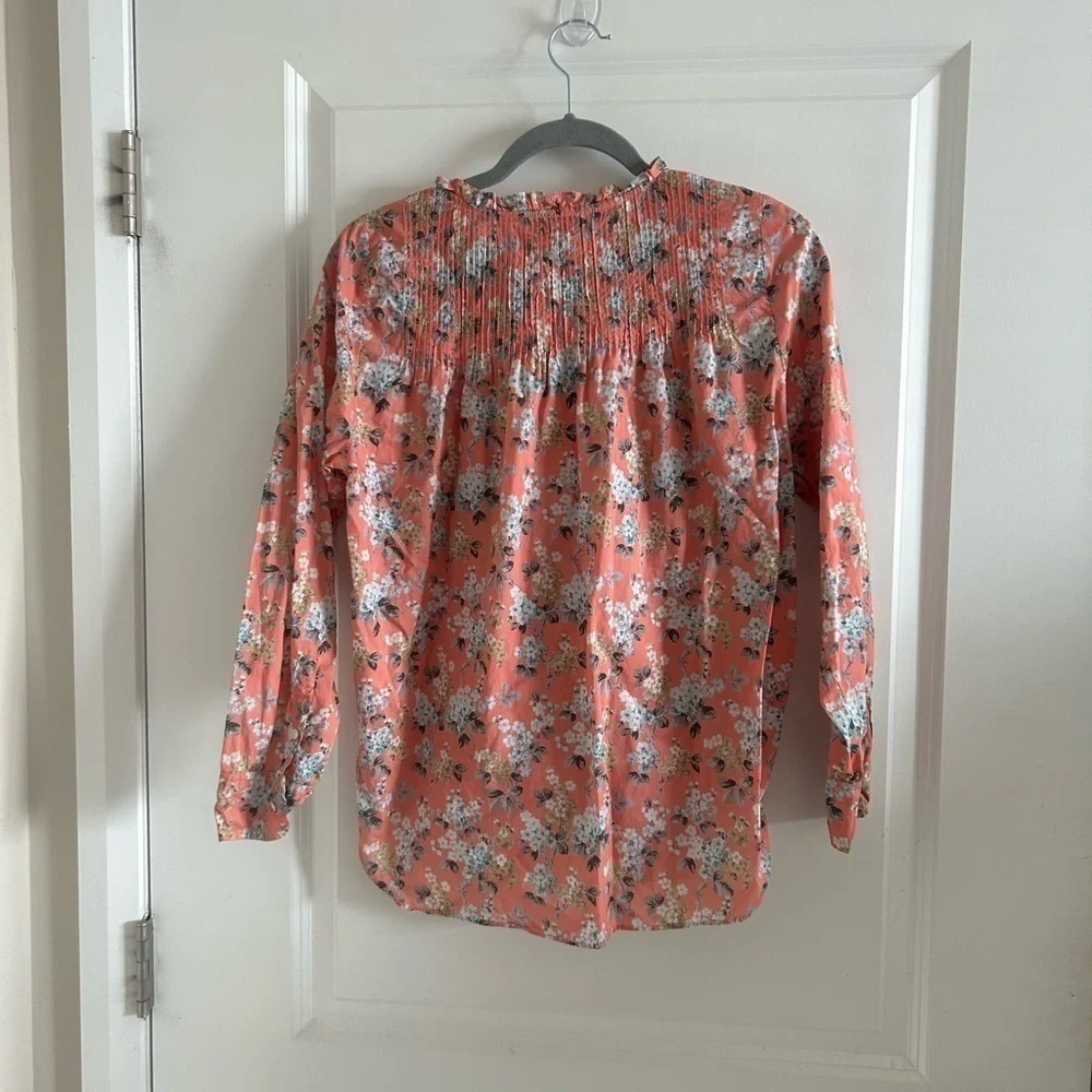 J Crew Liberty of London Josephine Floral Blouse